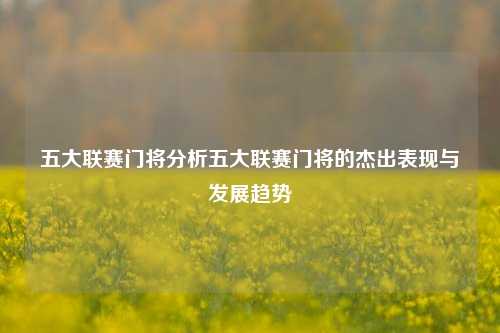 五大联赛门将分析五大联赛门将的杰出表现与发展趋势
